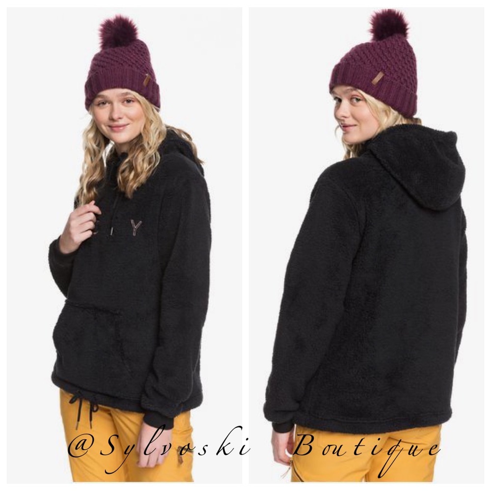 🔥Roxy Pluma Sherpa Hoodie- Women's NWT - Picture 4 of 11
